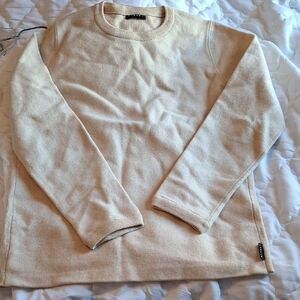 Sisley Women's Cream Crew Neck Sweater